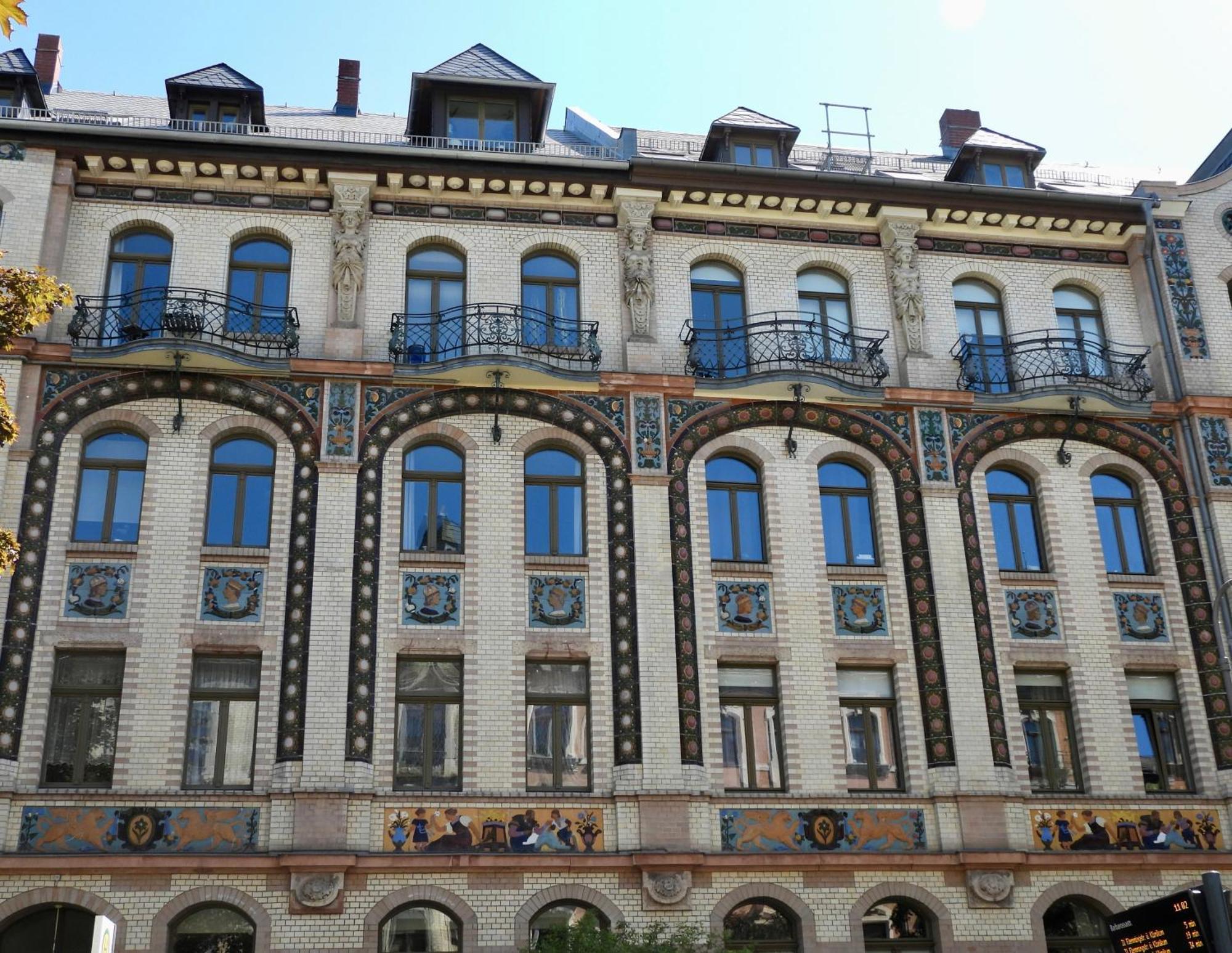 Modernes Zwei-Zimmer-Apartment Chemnitz - Kassberg Exterior photo